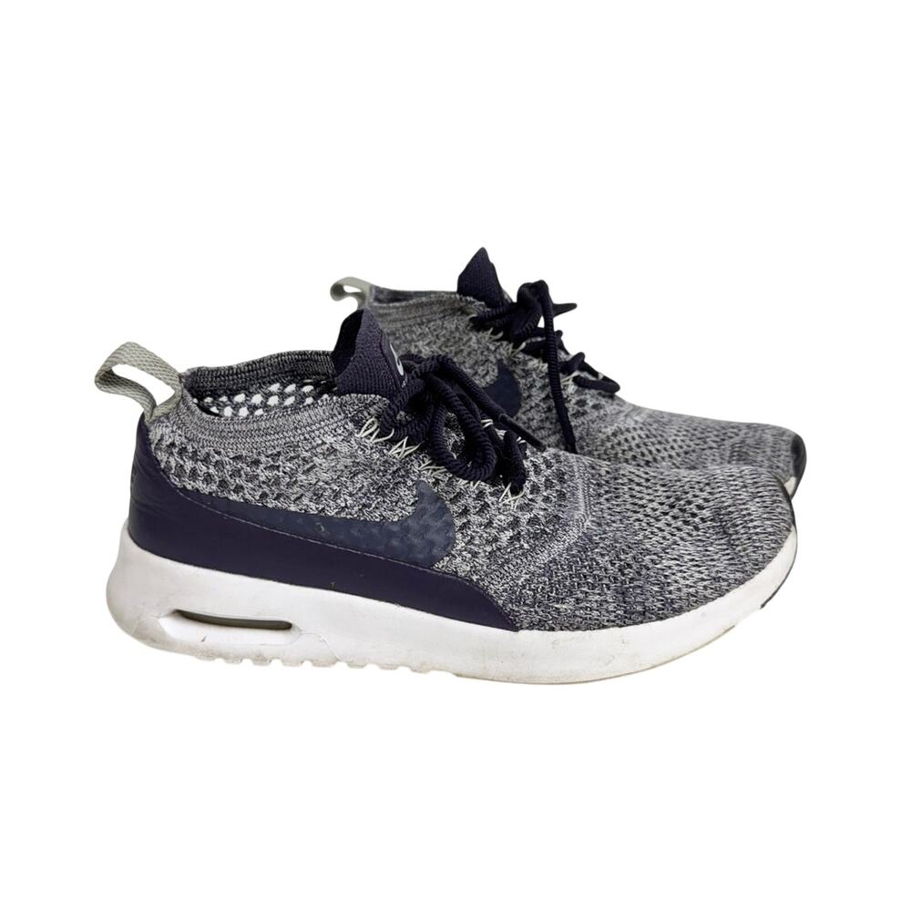 Nike Women's Air Max Ultra Fk Sneakers Athletic Running Shoes Purple White US 8